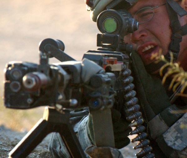 美軍現役制式單兵武器大合集——機槍篇