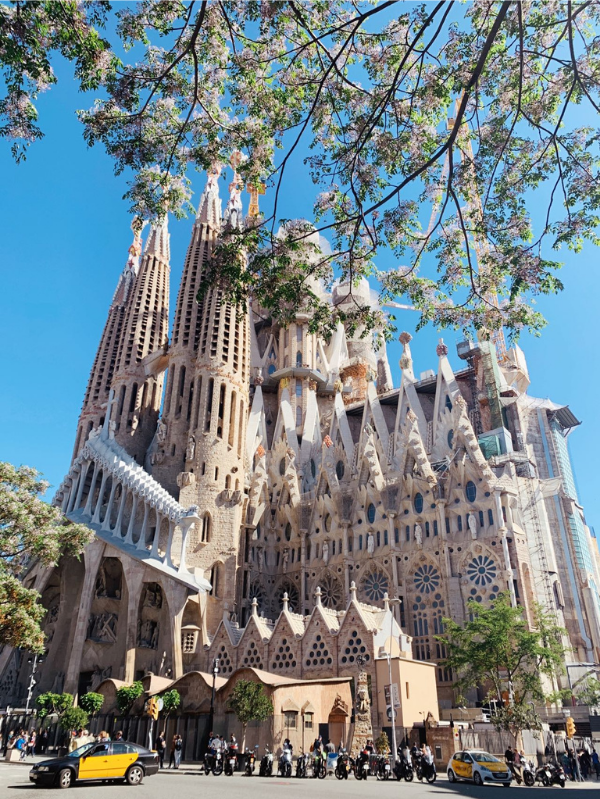 在加泰羅尼亞豔陽下