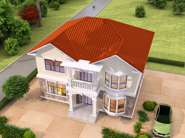 二層小別墅,溫馨又洋氣!適合80-100平的宅基地,造價不過20萬 二層小別墅,溫馨又洋氣!適合80-100平的宅基地,造價不過20萬