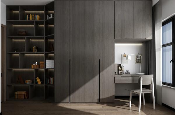 銀海泊岸現代風格115㎡-家裡詮釋的不將就，不妥協