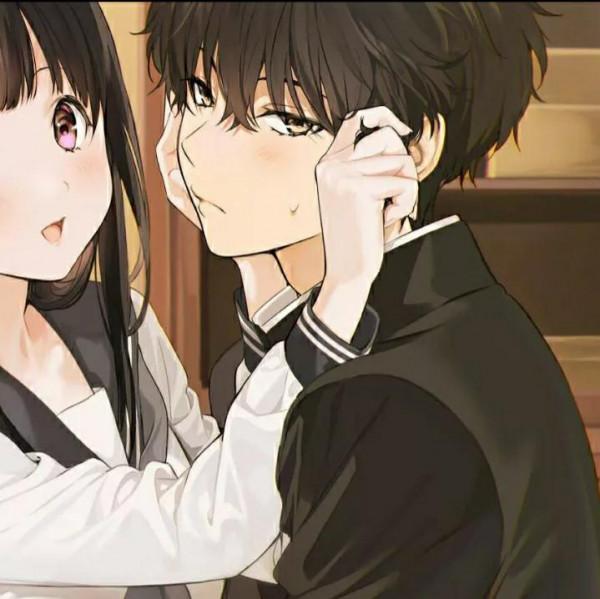 動漫情侶頭像：對你心動不止是一天