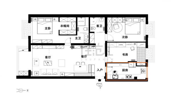 135㎡的家75㎡收納，放著好好的房子不住，到底怎麼想的？