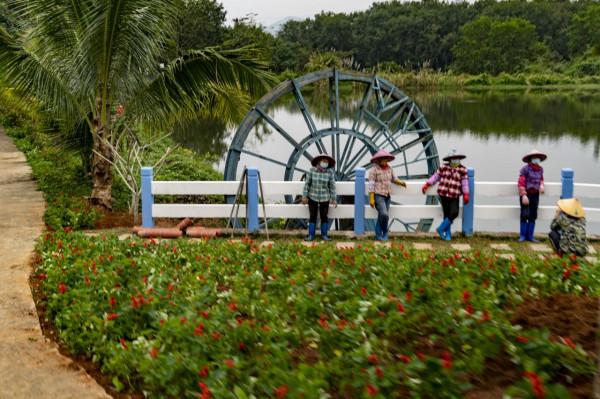 海南：一個美麗的夢幻香山芳香文化園