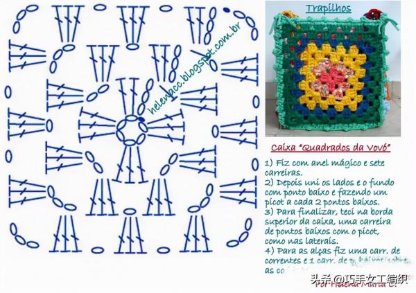 舊T恤以後不要扔,教你鉤成24種收納籃,美到眼花繚亂!(附針法圖解