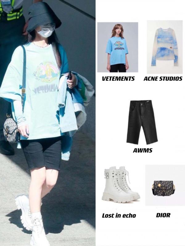 趙麗穎2021半年度私服穿搭合集