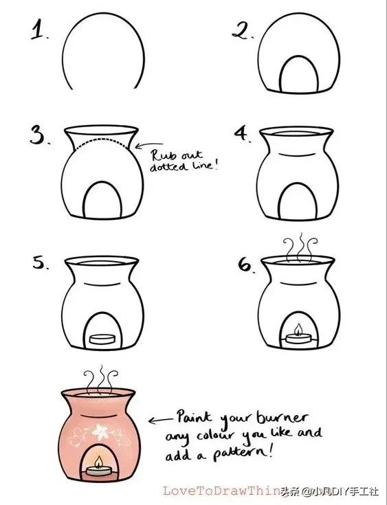 簡單好看的冬季簡筆畫