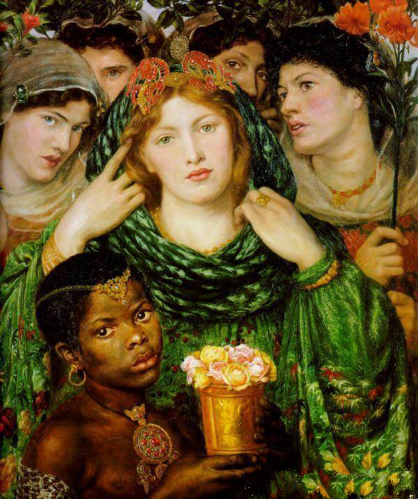 羅塞蒂筆下的女人：使人過目不忘，溫馨柔美，富有神秘主義色彩