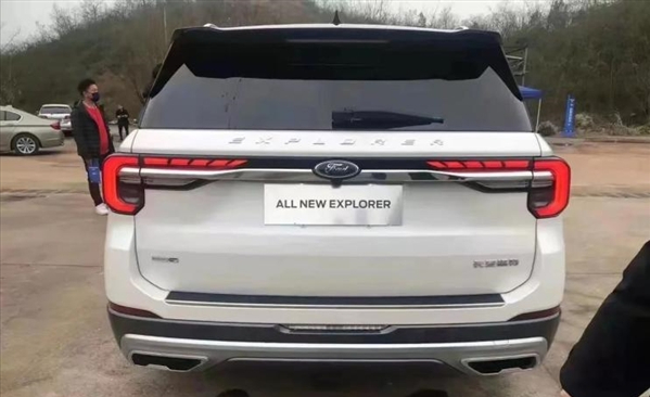 新款長安福特探險者實車曝光