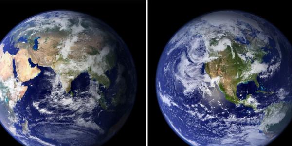 45年前與現在相比,地球的照片變化很大,預示著將有重大災難? 45年前與現在相比,地球的照片變化很大,預示著將有重大災難?