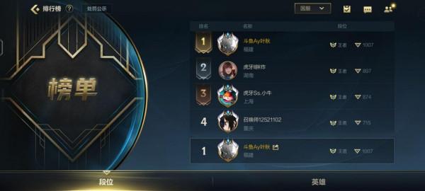 葉秋登頂國服第一,千分打野教學,五殺成家常便飯 葉秋登頂國服第一,千分打野教學,五殺成家常便飯