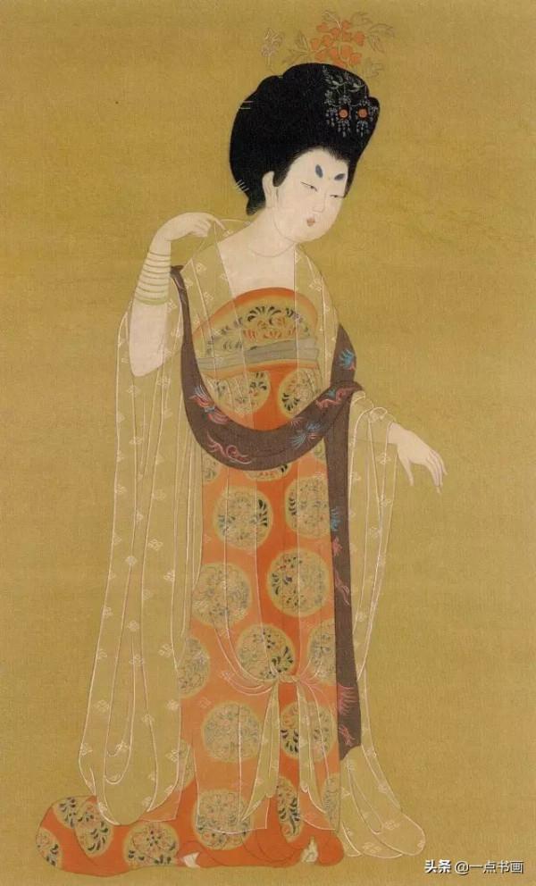 《簪花仕女圖》設色步驟分解 《簪花仕女圖》設色步驟分解