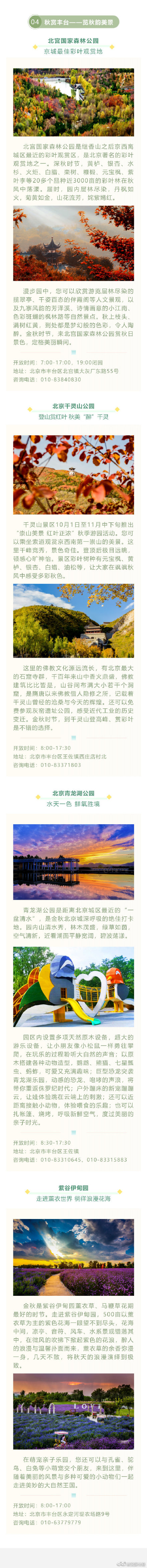 走!到豐臺賞秋去——2021豐臺金秋文化旅遊季,正式開啟 走!到豐臺賞秋去——2021豐臺金秋文化旅遊季,正式開啟