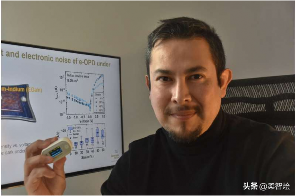 像人類面板一樣伸展的軟半導體可以檢測到超低光水平