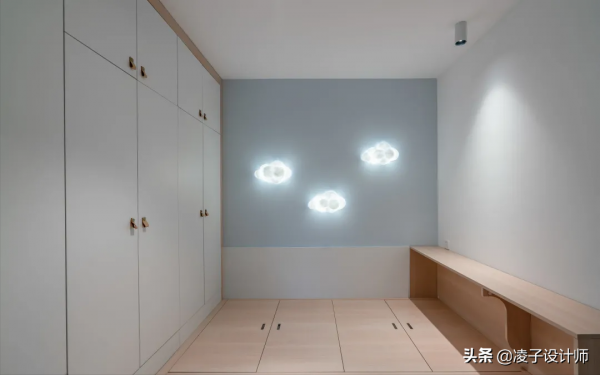 85m²文藝範兒溫馨小家，用滿牆的書櫃營造滿屋的書香氣