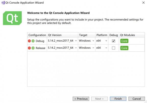 用VS2017建立第一個QT應用程式