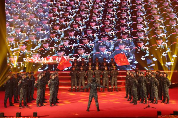 “福”虎生威！這個支隊春節聯歡會“虎”氣十足