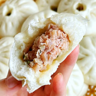 #我心中的冬日限定#白蘿蔔豬肉餡大肉包 #我心中的冬日限定#白蘿蔔豬肉餡大肉包