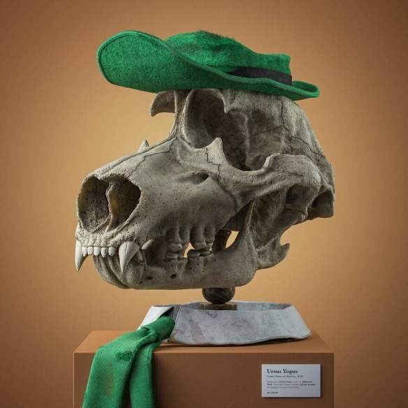 國外藝術家為美漫卡通角色創造“正確”的頭骨