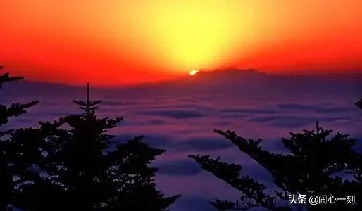 分享——峨眉山日出