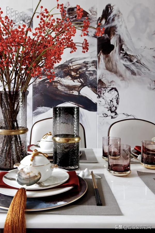 中海和悅府128㎡新中式風格:典雅精緻,紅色點綴家的國風浪漫 中海和悅府128㎡新中式風格:典雅精緻,紅色點綴家的國風浪漫