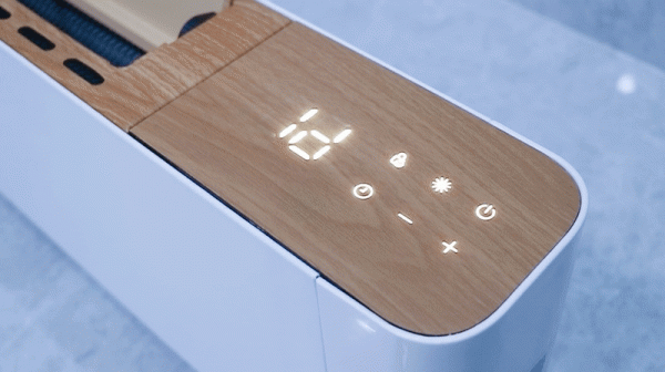 冬季取暖黑科技：飛利浦石墨烯踢腳線取暖器