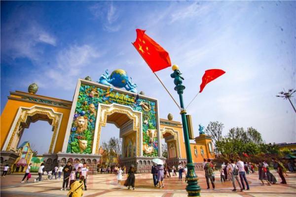 國慶期間,這裡成為歡樂的海洋 國慶期間,這裡成為歡樂的海洋