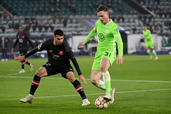 足球——歐冠：里爾勝沃爾夫斯堡