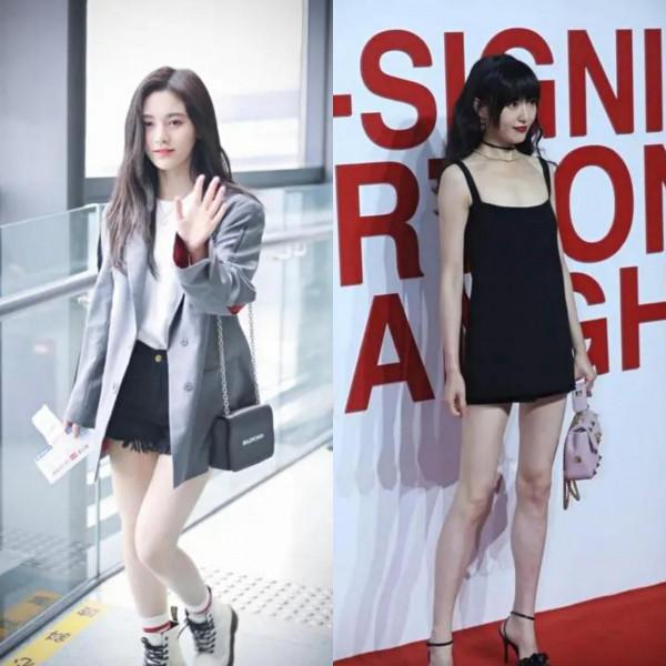 160cm以下與170cm以上的女星對比，身高真的是硬傷