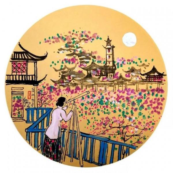 花好月圓，一起來看青浦的畫中明月