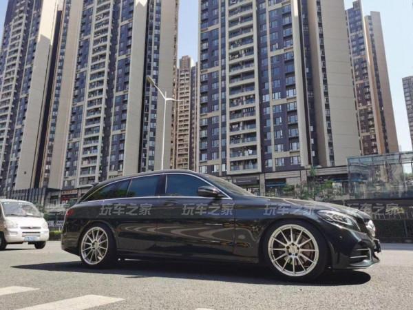 賓士C260旅行版輕度改裝案例 祖母綠車漆 賓士C260旅行版輕度改裝案例 祖母綠車漆