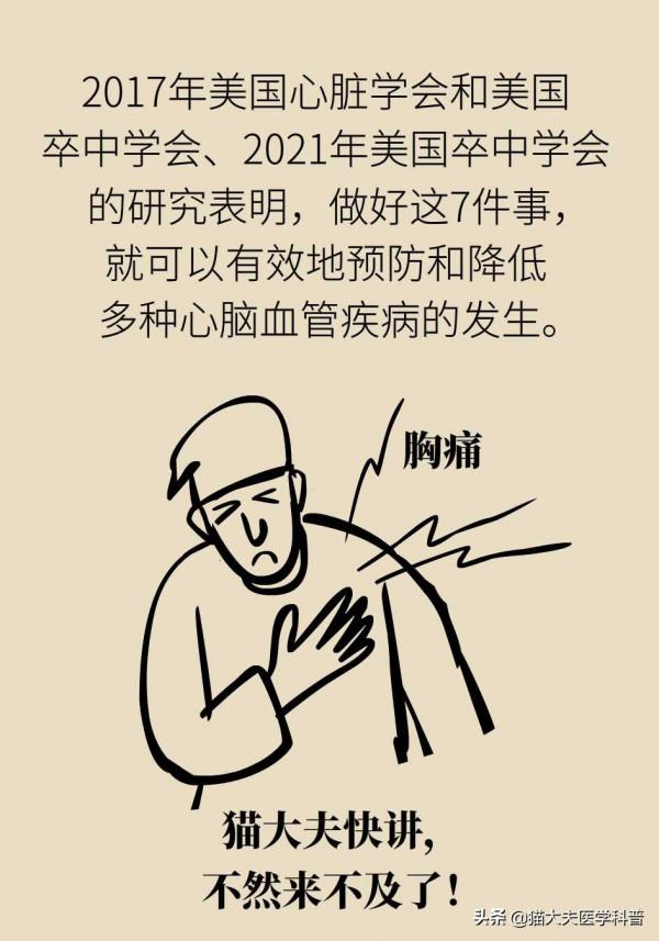 做好7件事，從“根兒”上預防心腦血管病