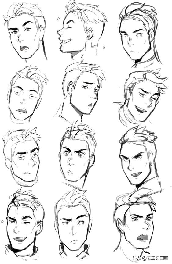 提升繪畫技能必備，分享100個漫畫人物實用案例