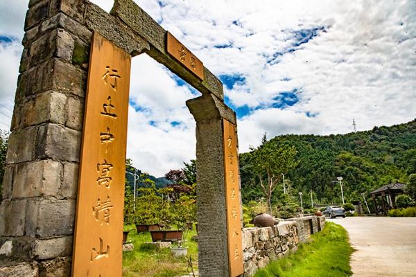 大別山深處“將軍村”，老宅成片，古木參天，盆景扮靚人們新生活