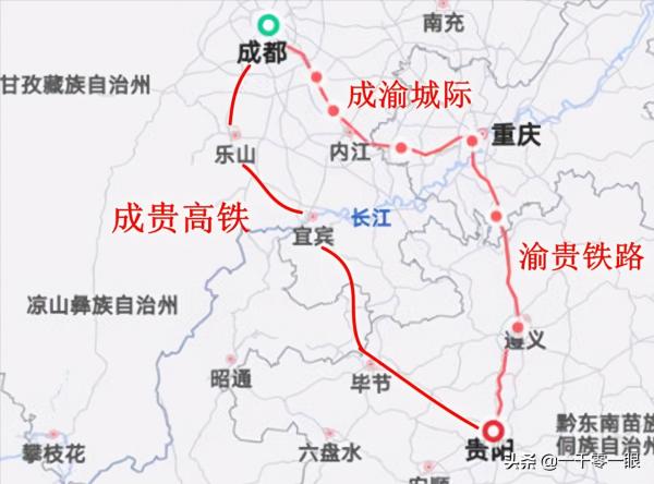 從成都坐動車去貴陽，走哪條高鐵最佳？