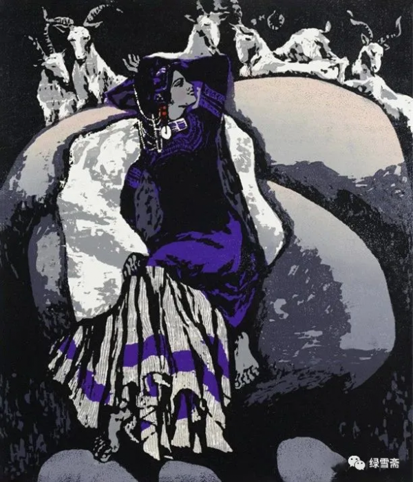 小記 · 綠雪齋收藏的著名版畫家李秀作品 小記 · 綠雪齋收藏的著名版畫家李秀作品