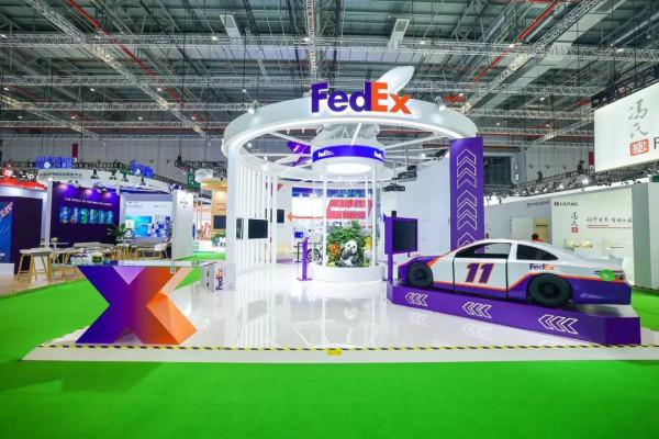 三大國際快遞巨頭在“進博會”對決 三大國際快遞巨頭在“進博會”對決
