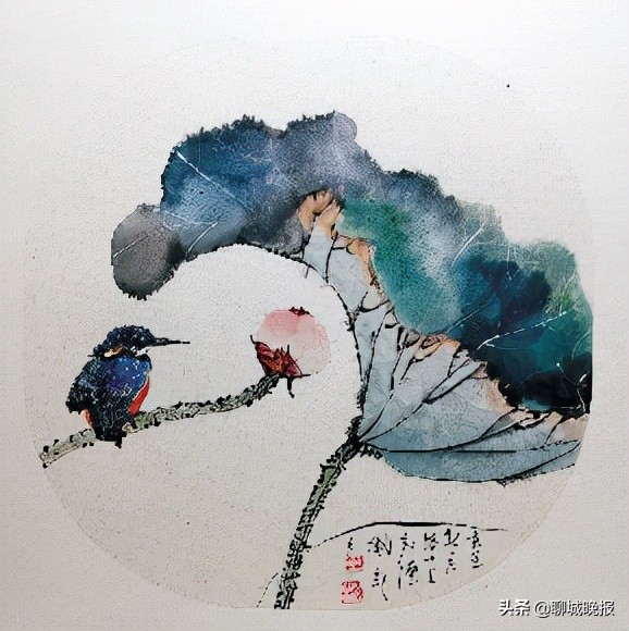 聊城籍畫家杜俊立在德國教中國畫