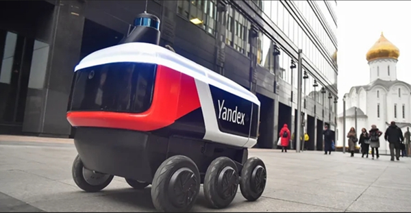 俄媒:俄羅斯郵政將試點使用機器人配送包裹 俄媒:俄羅斯郵政將試點使用機器人配送包裹