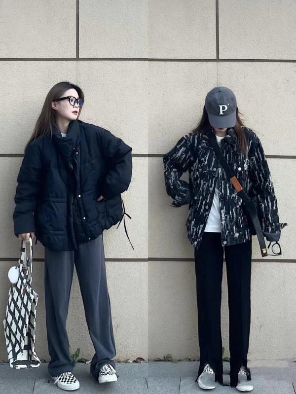 羽絨服別配打底褲，太俗，建議搭配這“三種”褲裝，時髦還顯高