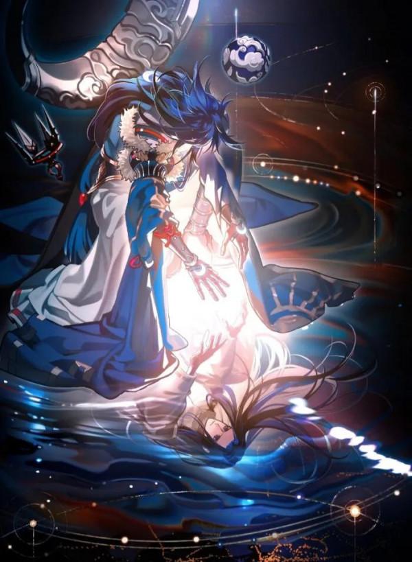 手繪動漫帥哥美男圖片桌布