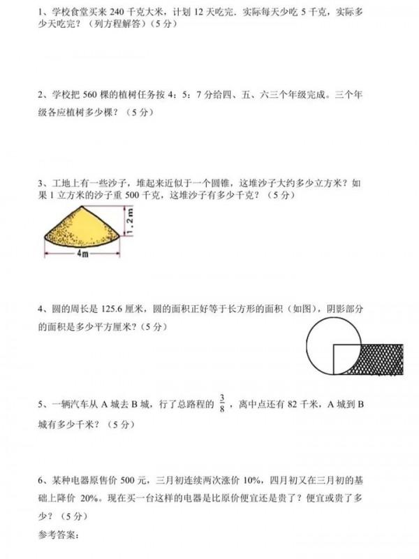 純乾貨！小學1-6年級的數學學習規劃及方法，建議家長收藏