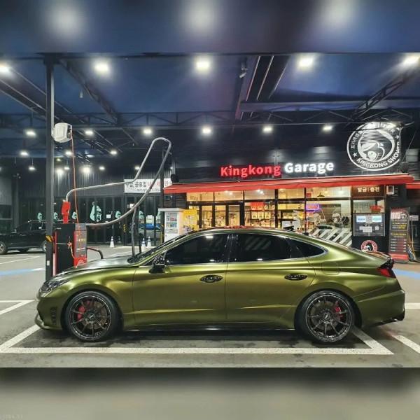 被“鯰魚臉”坑慘了的索納塔10改裝過後明顯帥多了 被“鯰魚臉”坑慘了的索納塔10改裝過後明顯帥多了