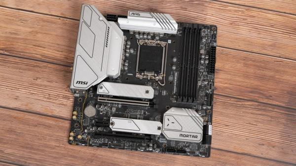 微星B660M MORTAR WIFI DDR4迫擊炮開箱測試，帶動12600K輕輕鬆鬆