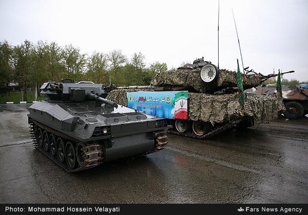 “蠍”式變種：伊朗Tosan輕型坦克