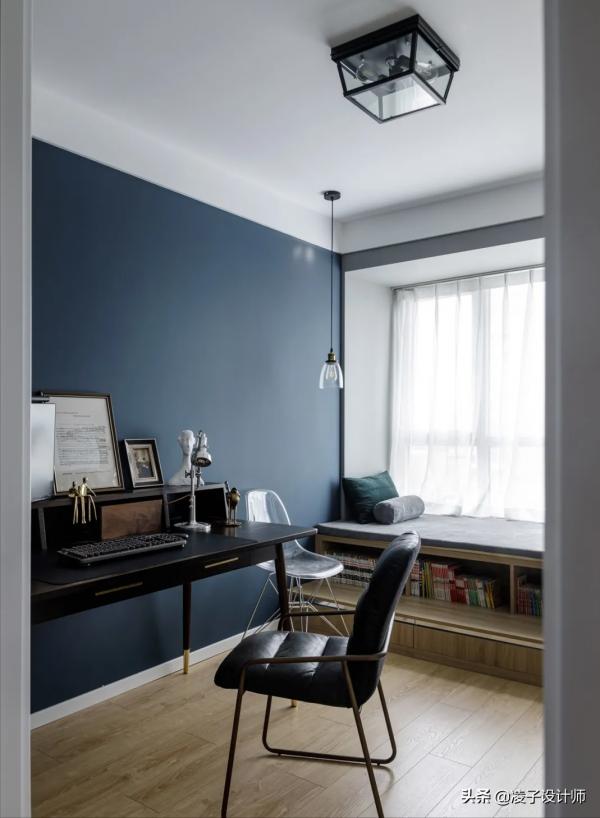 工業復古現代混搭風格的103㎡三居室，有自己獨特味道的家