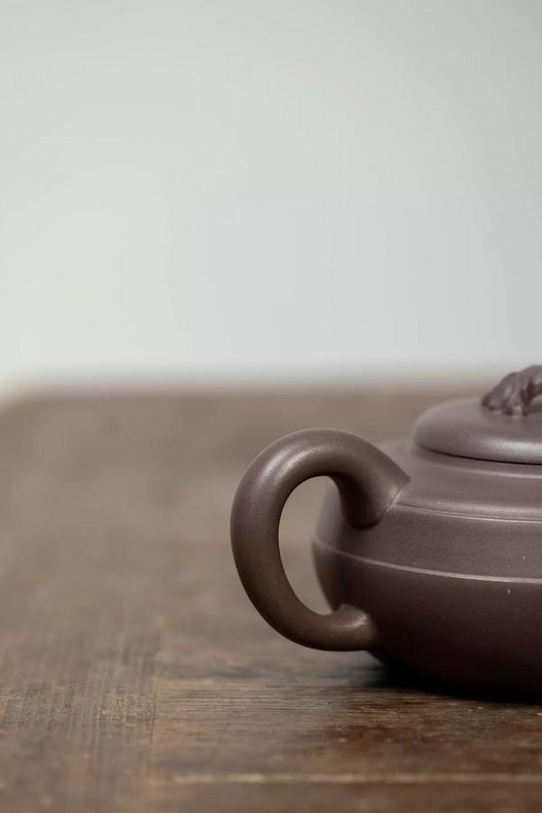 範微琴，全手工藏品 · 高溫清灰410cc漢君如意壺