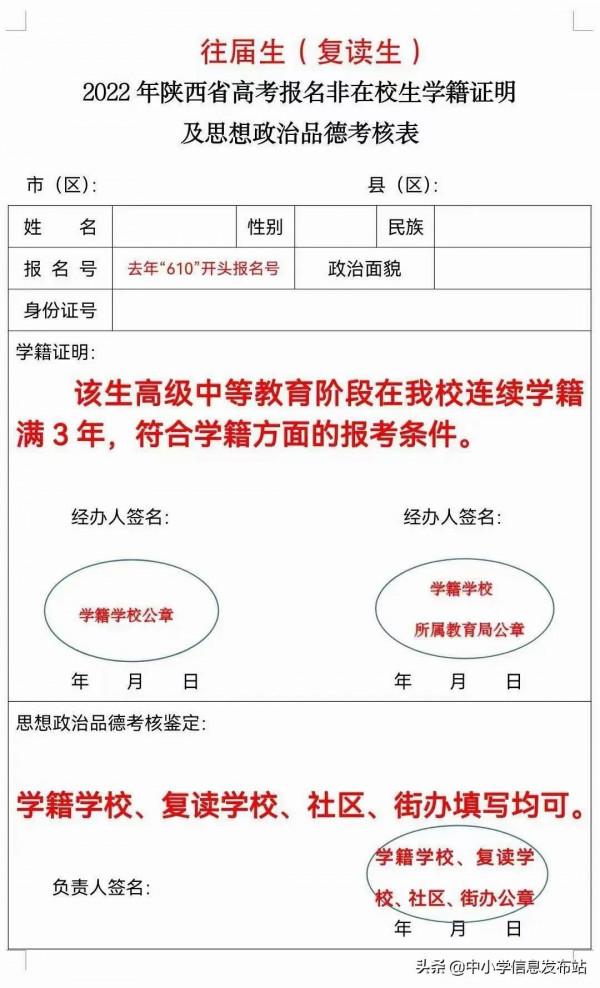高考報名即將開始，這幾個表格你儲存了嗎？