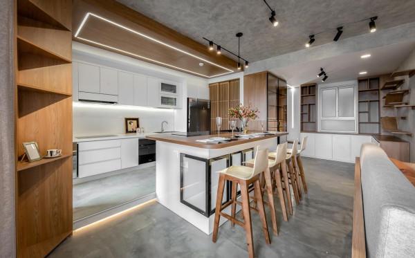 一位獨居男士的品味生活，106㎡拒絕花哨裝出高階感，很會過日子