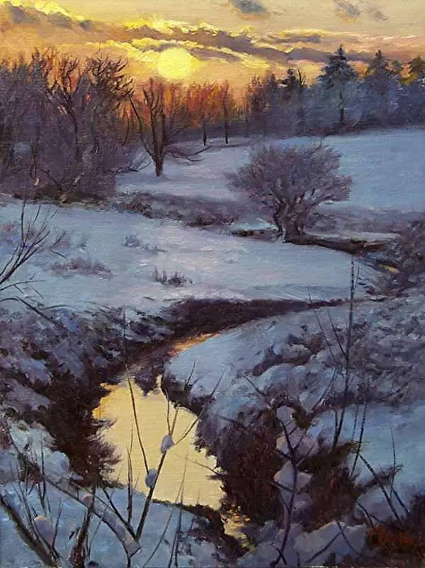 欣賞加拿大的風景油畫，在形色光影中傾灑出絕美風景