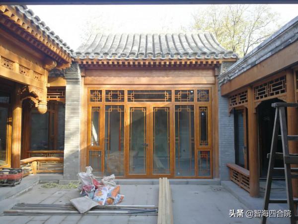 雍和宮全新精裝四合院 垂花門 半拱很是漂亮